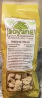 Mängden socker i Boulettes de soya bio