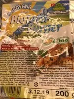 Mängden socker i Biotofu burger