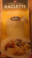 Mängden socker i Raclette Knoblauch