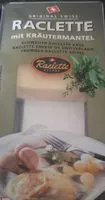 Mängden socker i Schweizer Raclette mit Kräutermantel