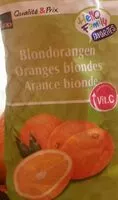 Mängden socker i Oranges blondes