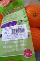 Mängden socker i Oranges blondes