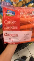 Mängden socker i Carottes