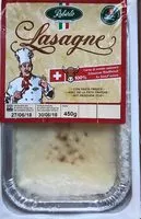Mängden socker i Lasagne frais aux boeuf CH