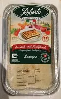 Mängden socker i Lasagne au boeuf