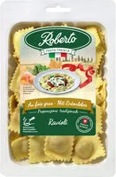 Mängden socker i Ravioli frais au foie gras