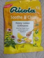 Mängden socker i Soothe & clear