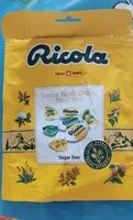 Mängden socker i Ricola
