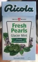 Mängden socker i Fresh Pearls Menthe des Glaciers