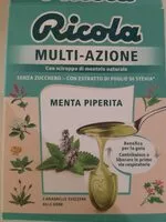 Mängden socker i Multi-azione menta piperita