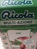 Mängden socker i Ricola erbe