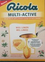 Mängden socker i Multi-Active miel limón