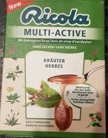 Mängden socker i Multi active
