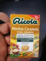 Mängden socker i Hierbas - caramelo