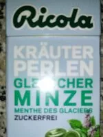Mängden socker i Ricola menthe