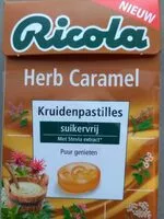 Mängden socker i Herbosch caramel
