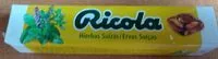 Mängden socker i Caramelos de hierbas suizas