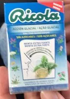 Mängden socker i Acción glacial