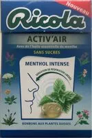 Mängden socker i Activ'air