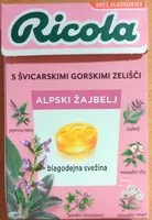 Mängden socker i Alpski žajbelj