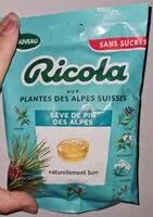 Mängden socker i Sève de pin des alpes