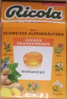 Mängden socker i Ingwer Orangenminze