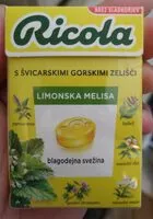 Mängden socker i Limonska Melisa