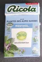 Mängden socker i Ricola menthol
