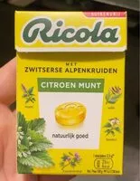 Mängden socker i Citroen munt