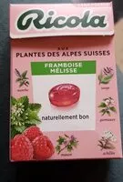 Mängden socker i Framboise mélisse