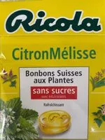 Mängden socker i Citron Mélisse sans sucres