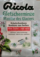 Mängden socker i Kräuterbonbons Bonbons aux herbes
