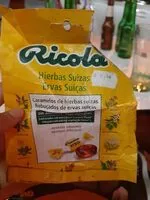 Mängden socker i Caramelos ricola