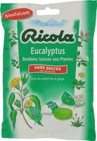 Mängden socker i St 70G Bonbon Eucalyptus Sans Sucre Ricola