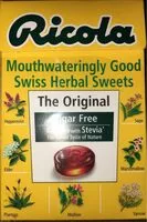 Mängden socker i Ricola The Original