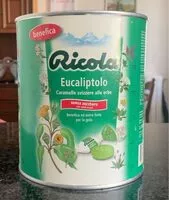 Mängden socker i Eucalyptolo