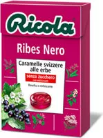 Mängden socker i Ricola Ribes Nero
