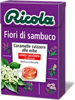 Mängden socker i Ricola Ricola Fiori Sambuco