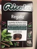 Mängden socker i Caramelos de hierbas suizas regaliz sin azúcares