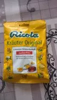 Mängden socker i Ricola Kräuter Original Zuckerfrei