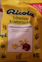 Mängden socker i RICOLA