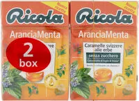 Mängden socker i Aranciamenta