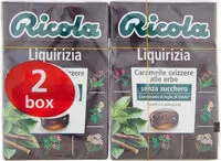 Mängden socker i Liquirizia