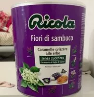 Mängden socker i Fiori di sambuco