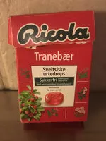 Mängden socker i Tranebær