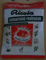 Mängden socker i Ricola sensations fraîcheur