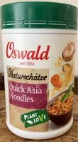Mängden socker i Quick Asia Noodles