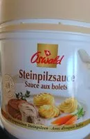 Mängden socker i Sauce aux Bolets