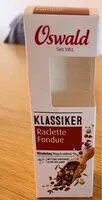 Mängden socker i Raclette fondue