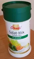 Mängden socker i Salade mix classic